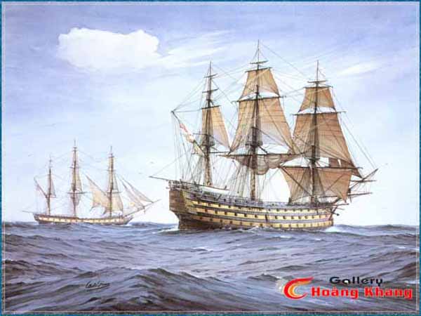 Tranh Thuyền Bườm